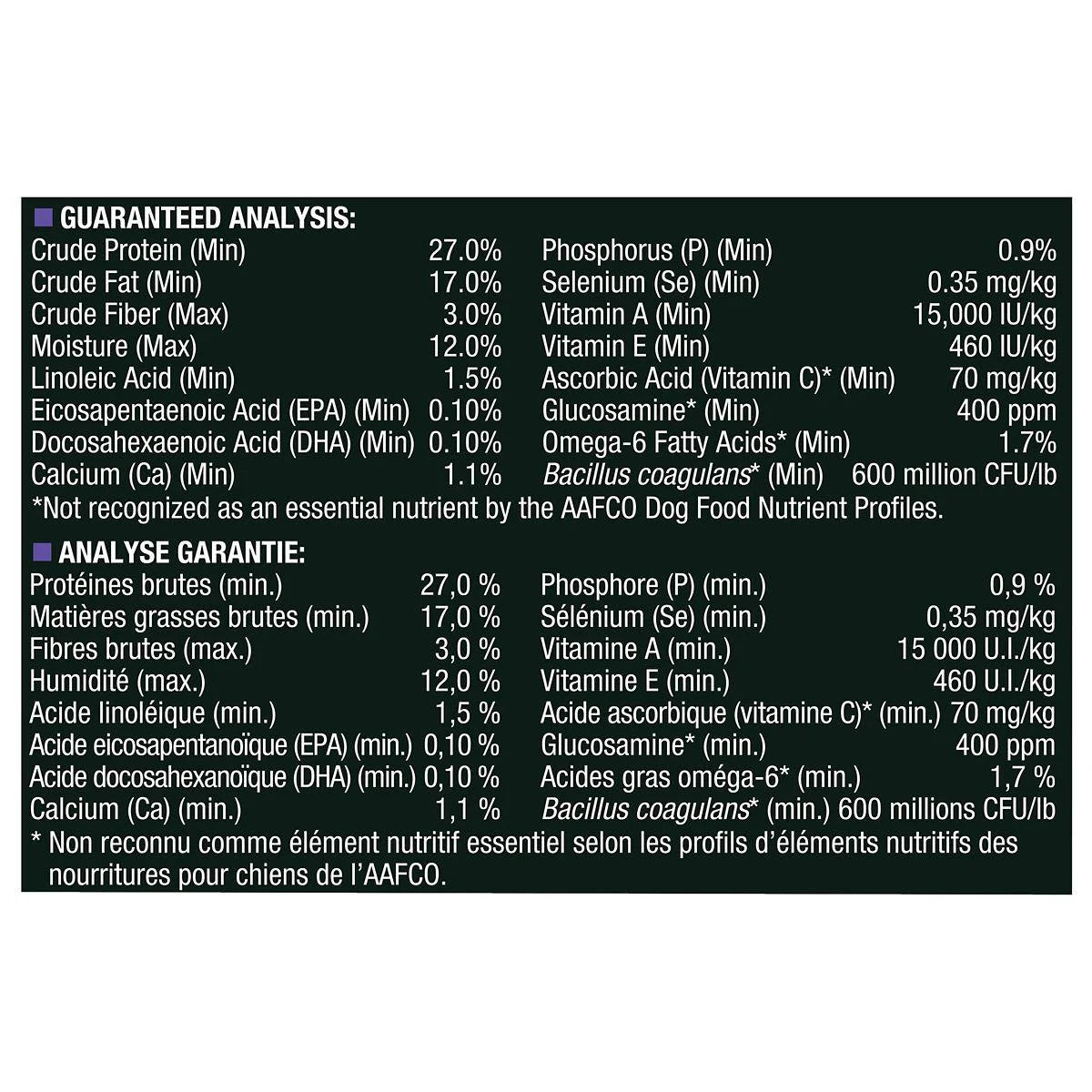 High Protein Small Bites Lamb and Rice Dog Food L26736
