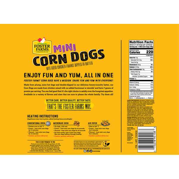 Mini Corn Dogs N28937