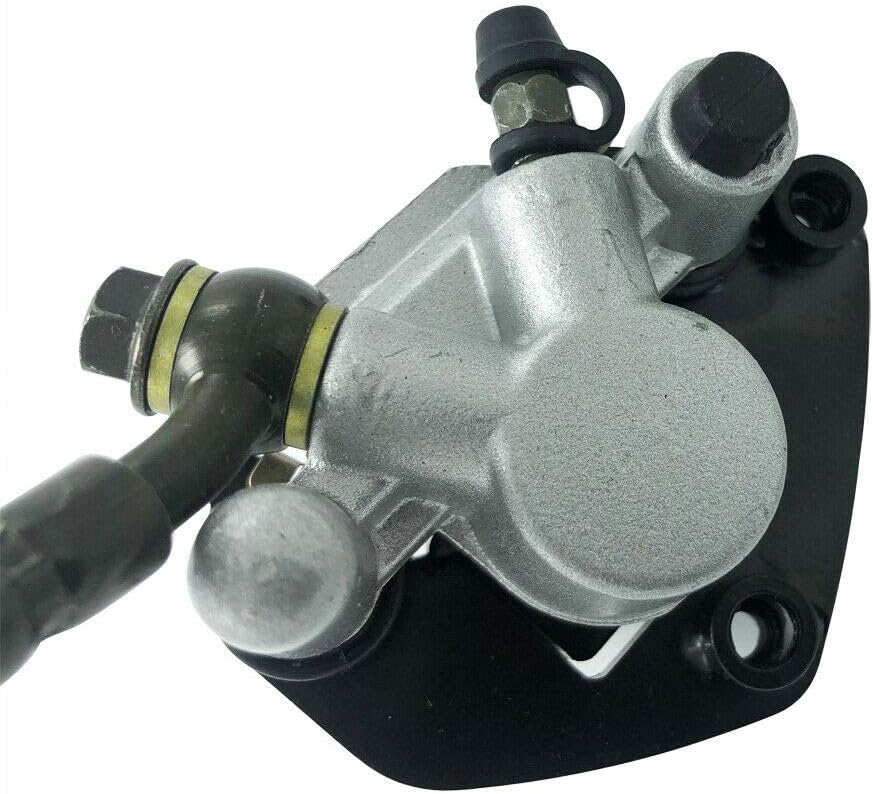 Rear Hydraulic Brake Caliper Assembly and Disc Rotor Kit Pack of 2 E617