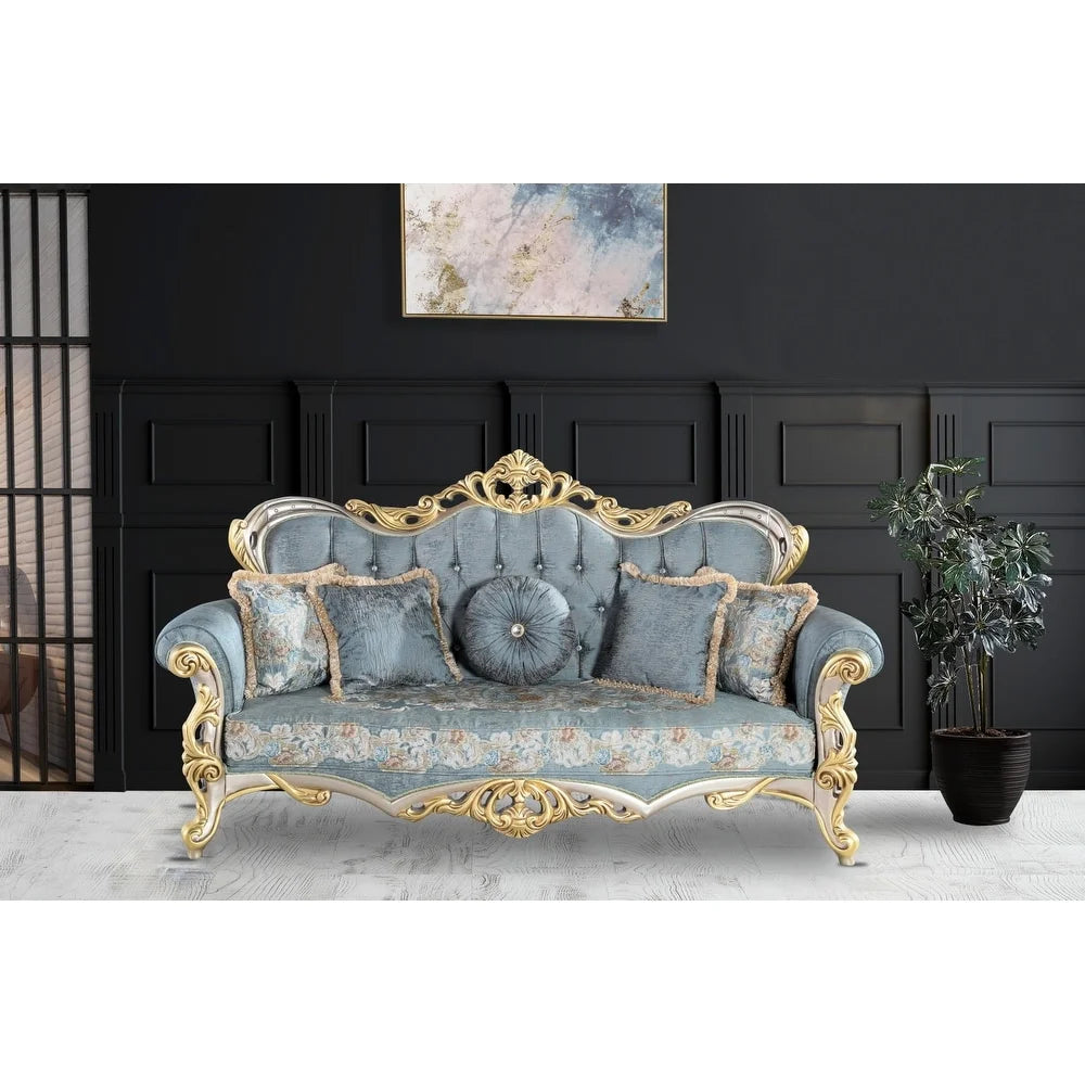 3 Pieces Living Room Set Sofa Chair Coffee Table T601