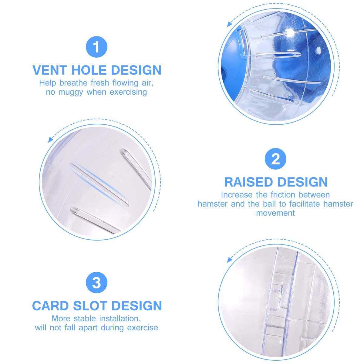Hamster Exercise Ball Transparent A942