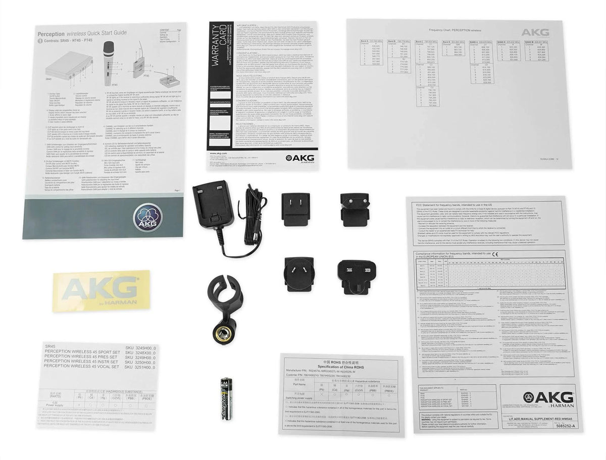 Wireless Vocal Microphone System P100